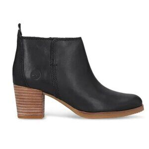 Timberland Eleanor Street Ankle Boots in Black Tan Size 9.5